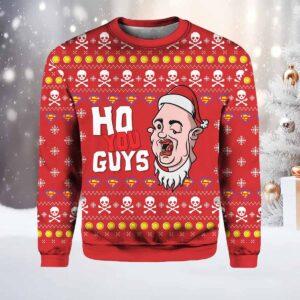 The Goonies Ho You Guys Ugly Christmas Sweater
