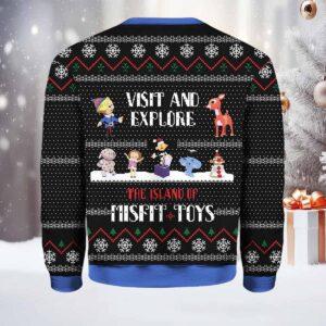 The Island of Misfit Toys Rudolph Christmas Sweater