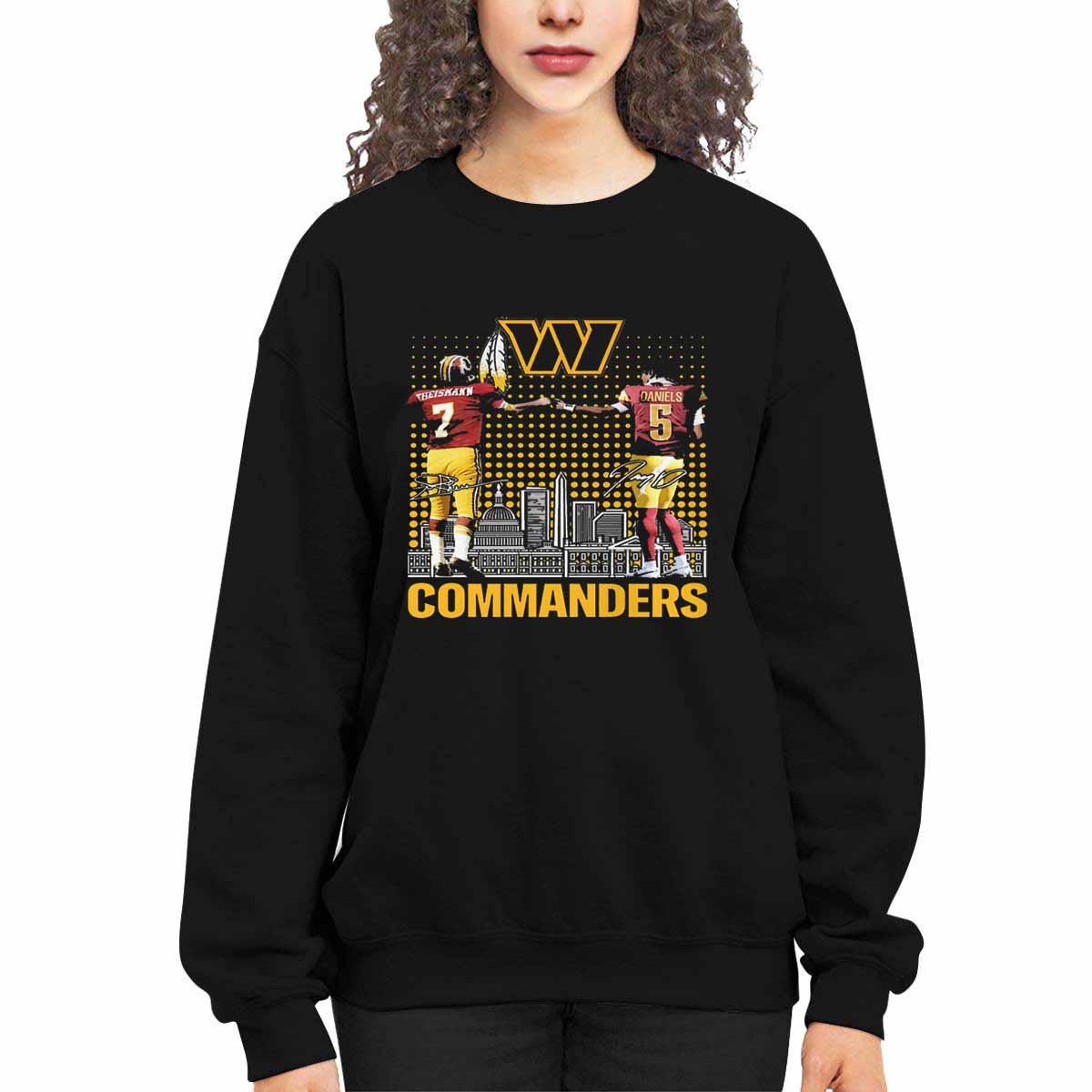 Theismann Daniels Commanders Football Shirt Theismann Daniels Commanders Football Shirt