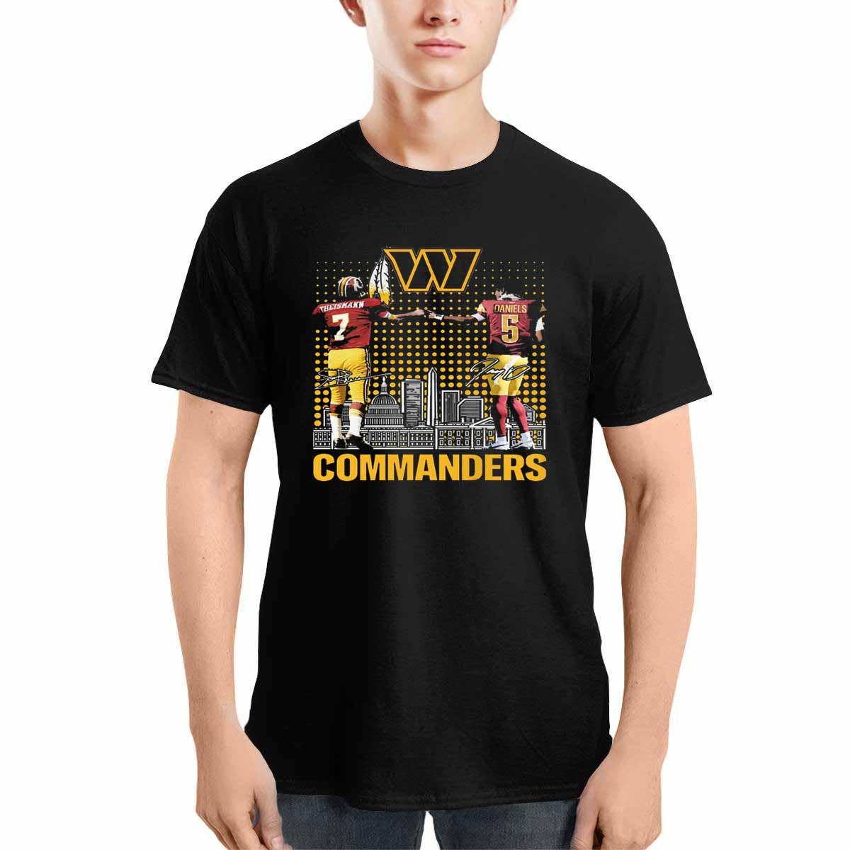 Theismann Daniels Commanders Football Shirt Theismann Daniels Commanders Football Shirt