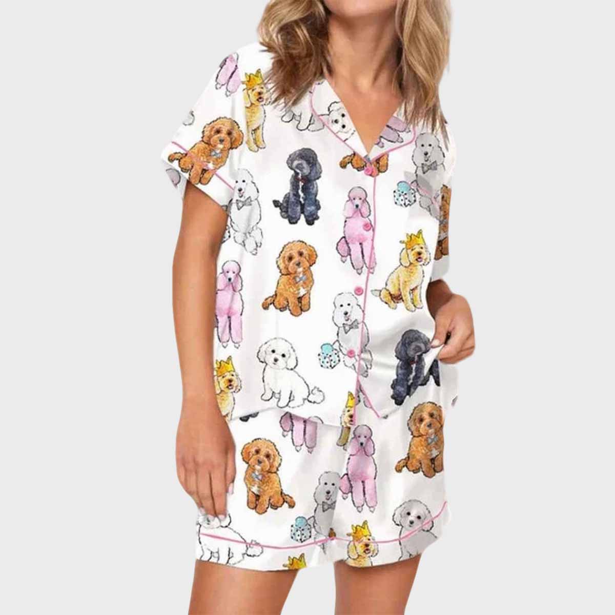 Toy Poodle Pajama Set Toy Poodle Pajama Set