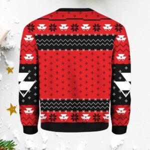 Tractor Massey Ugly Christmas Sweater