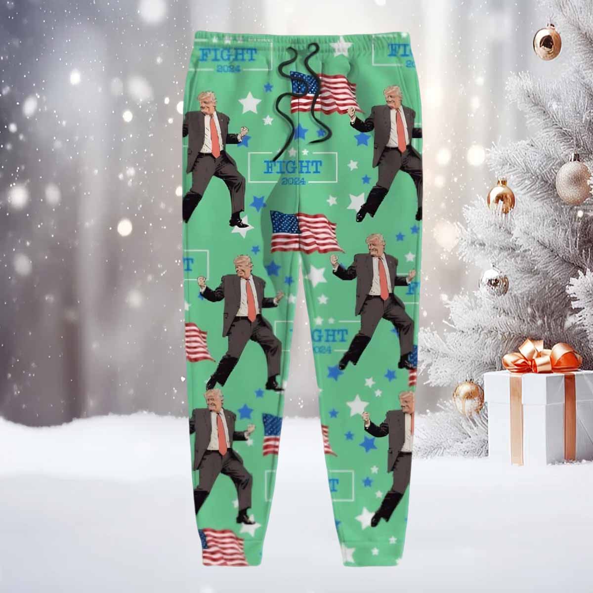 Trump Dancing Fight 2024 Sweatpants Trump Dancing Fight 2024 Sweatpants