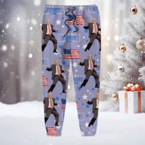 Trump Dancing Fight 2024 Sweatpants 1 Trump Dancing Fight 2024 Sweatpants