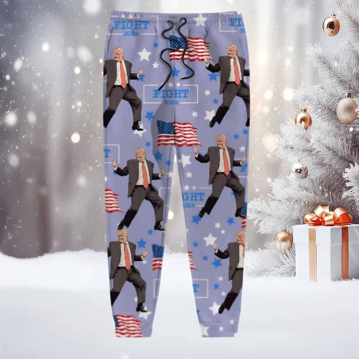 Trump Dancing Fight 2024 Sweatpants Trump Dancing Fight 2024 Sweatpants