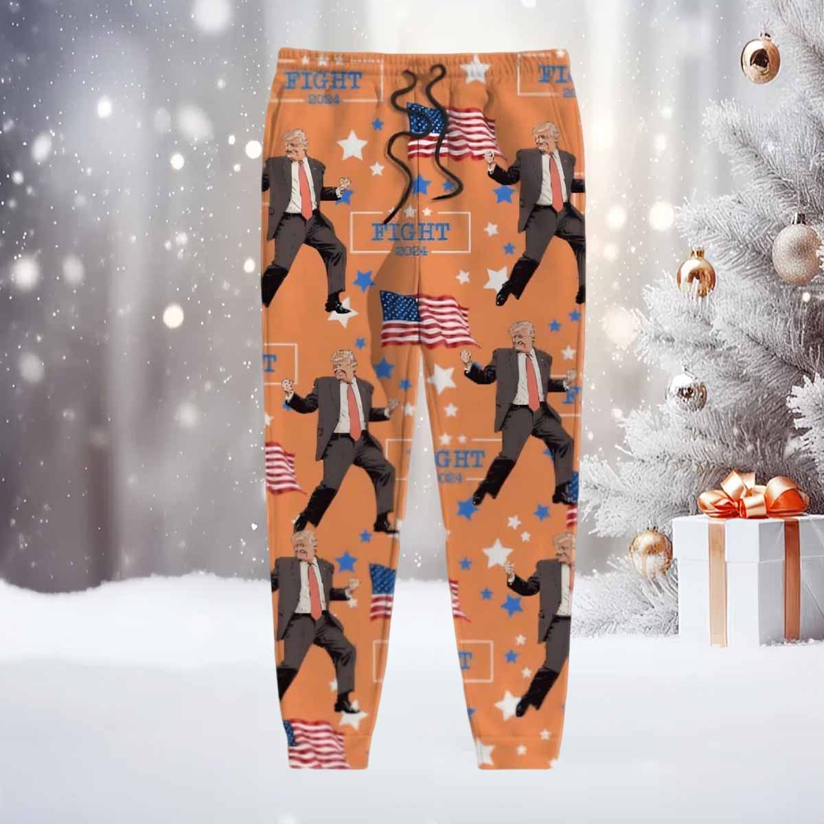Trump Dancing Fight 2024 Sweatpants Trump Dancing Fight 2024 Sweatpants