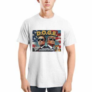 Trump Elon Musk Dogecoin Shirt