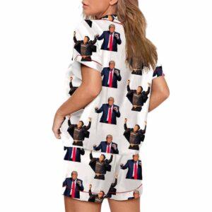 Trump Elon Musk Jumping Musk Pajama Set