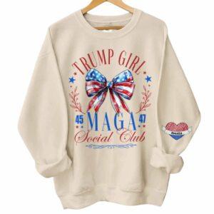 Trump Girl Maga 45 47 Social Club Shirt Trump Girl Maga 45 47 Social Club Shirt