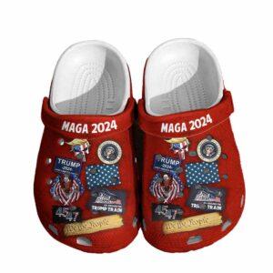 Trump Maga 2024 We The People Crocs