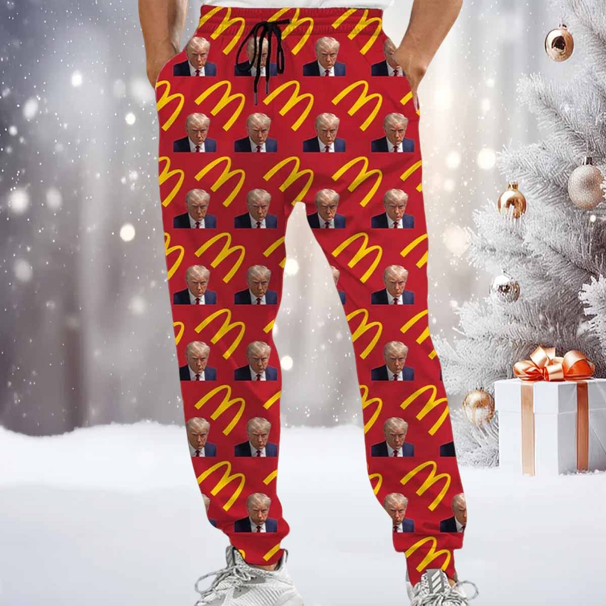 Trump Magadonald Trump 2024 Republican MAGA Sweatpants Trump Magadonald Trump 2024 Republican MAGA Sweatpants