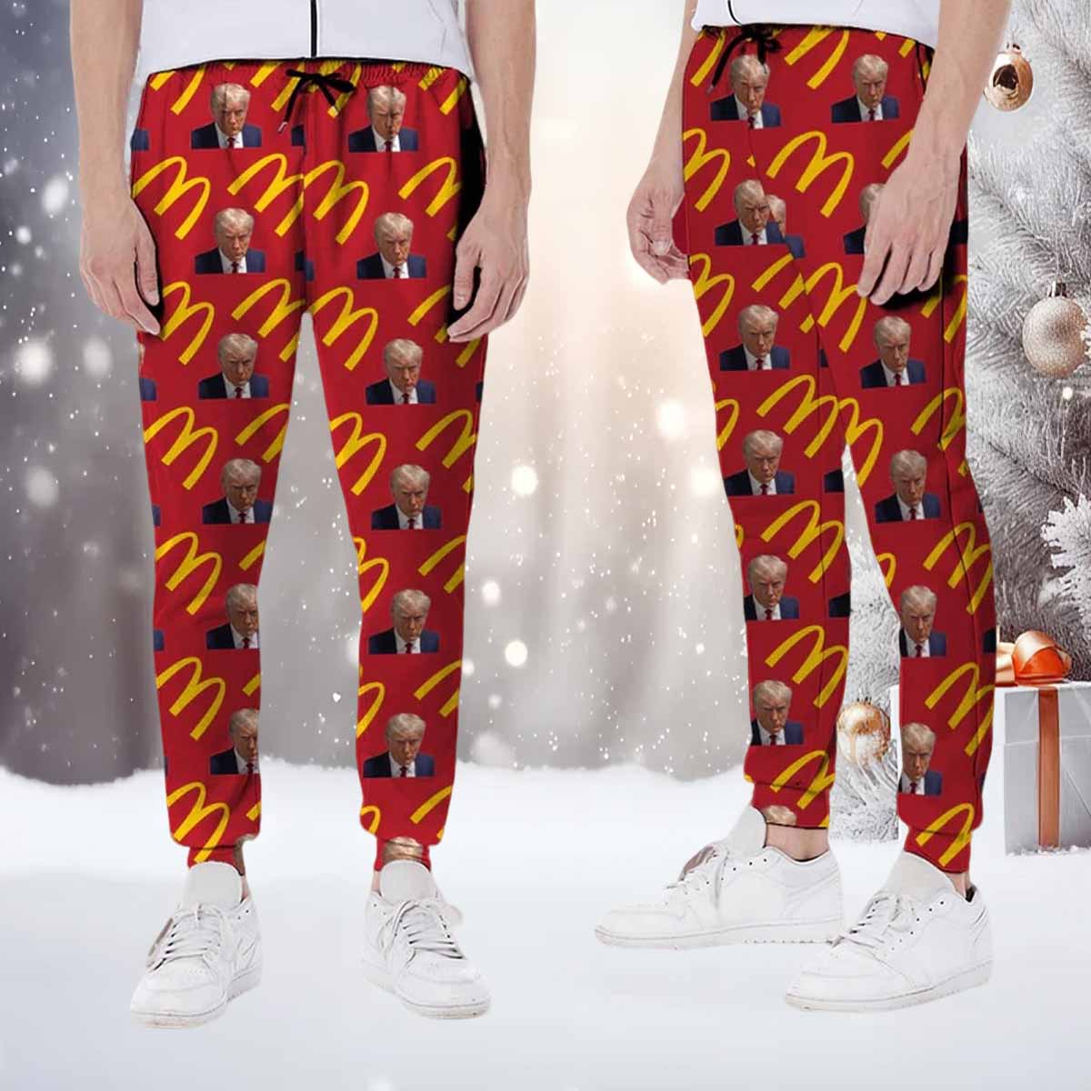 Trump Magadonald Trump 2024 Republican MAGA Sweatpants Trump Magadonald Trump 2024 Republican MAGA Sweatpants