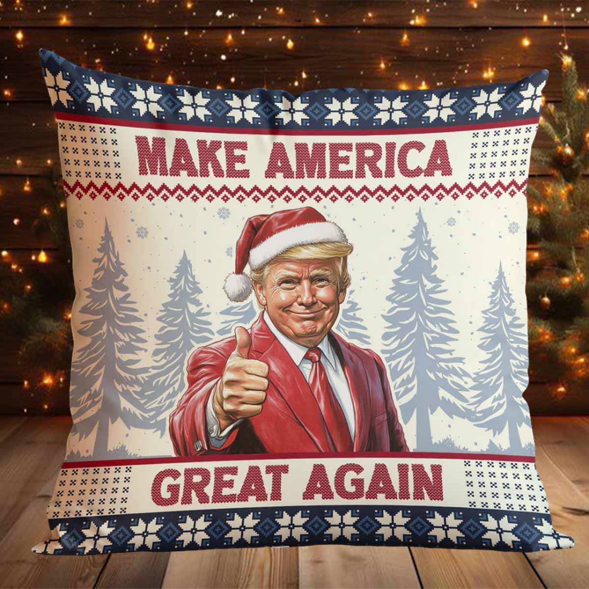Trump Make America Great Again Pillow Trump Make America Great Again Pillow