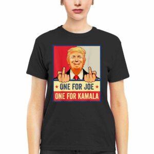 Trump One For Joe One For Kamala Shirt Trump One For Joe One For Kamala Shirt