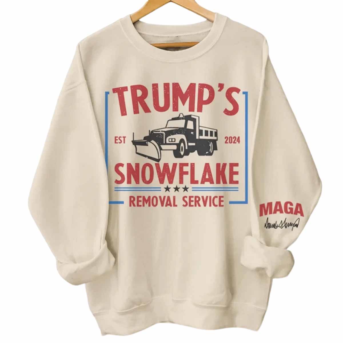 Trump Snowflake Removal Service Shirt Trump Snowflake Removal Service Shirt