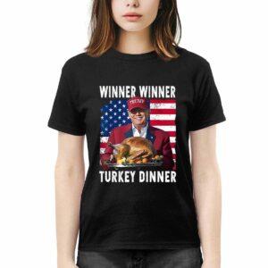 Trump Thanksgiving Winner Winner Turkey Dinner Shirt