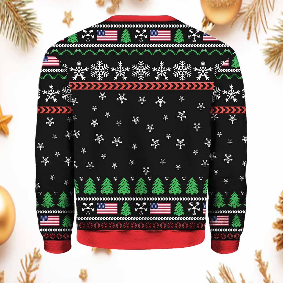 Trump Vance 2024 Ugly Christmas Sweater Trump Vance 2024 Ugly Christmas Sweater