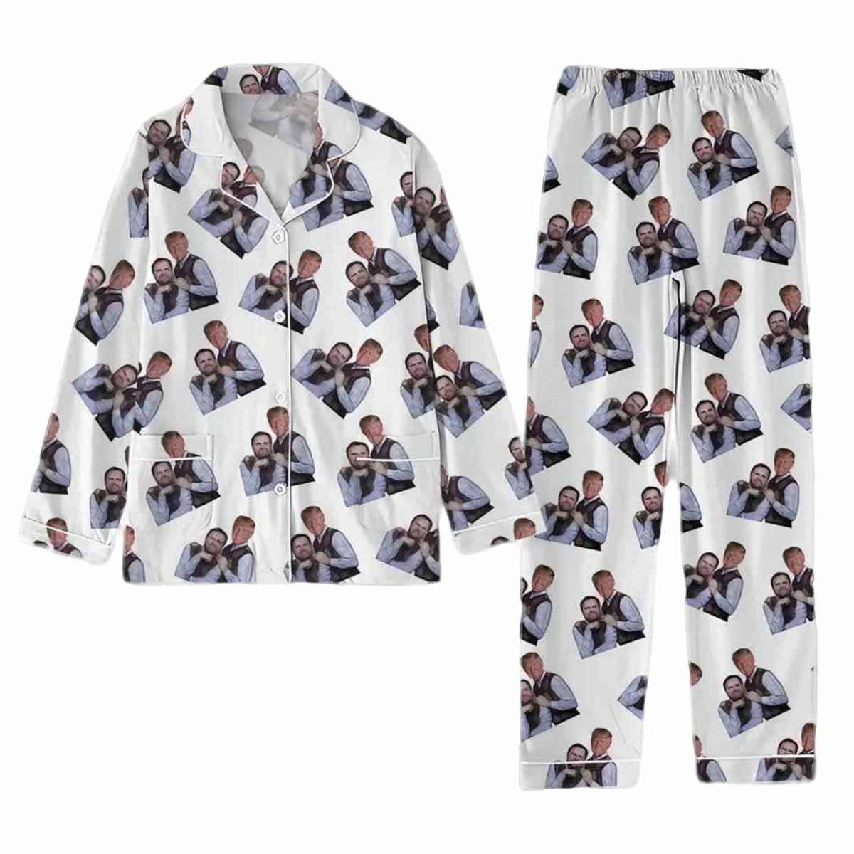 Trump Vance Step Brothers Pajama Set Trump Vance Step Brothers Pajama Set