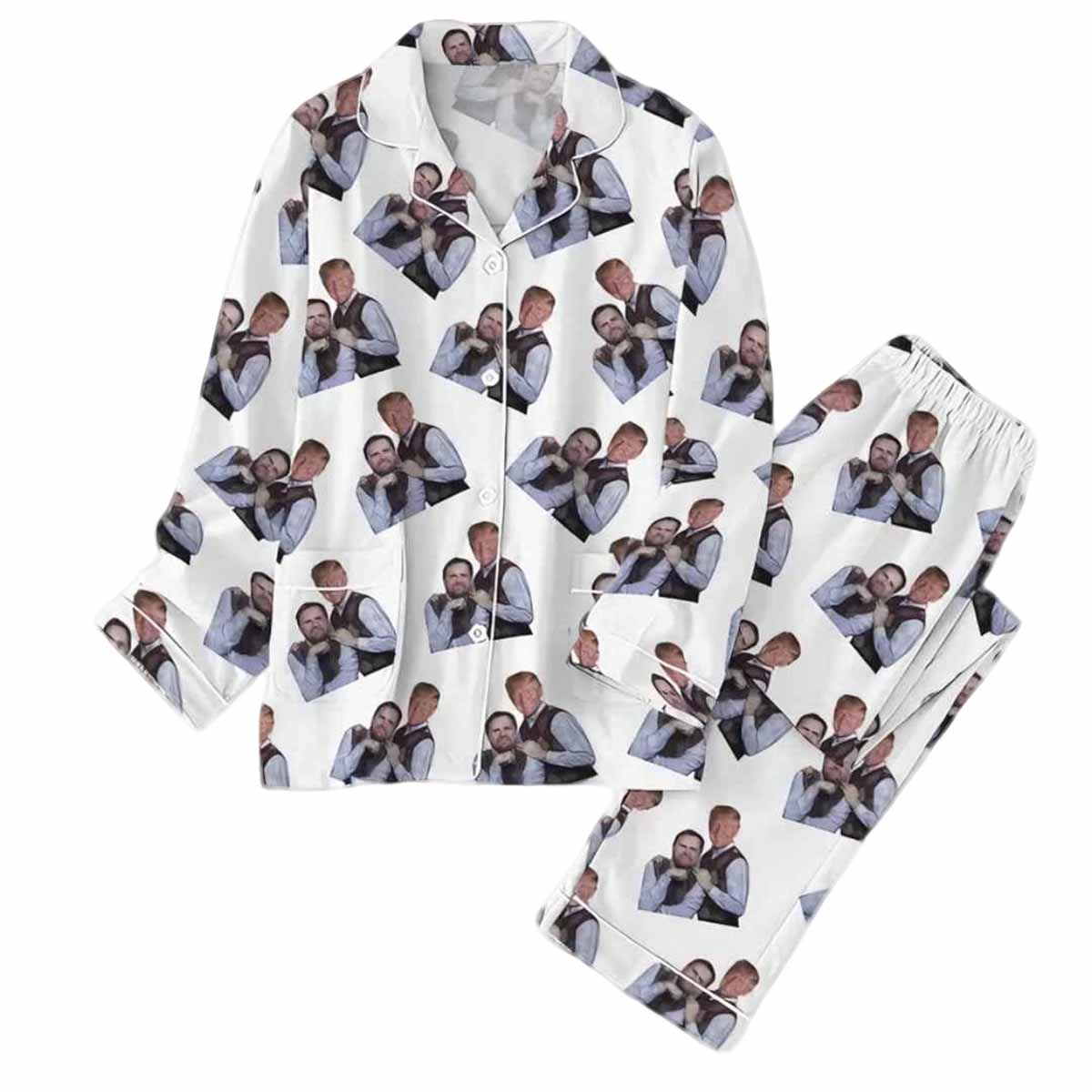 Trump Vance Step Brothers Pajama Set Trump Vance Step Brothers Pajama Set