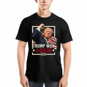Trump We Won Again 2024 Shirt 1 Trump We Won Again 2024 Shirt