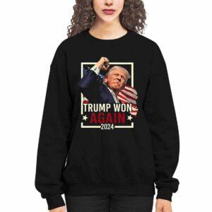 Trump We Won Again 2024 Shirt 2 Trump We Won Again 2024 Shirt