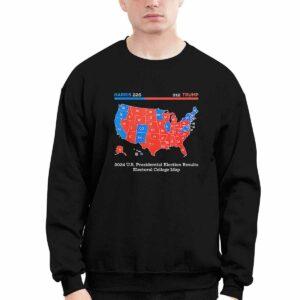 Trump Won 2024 US Presidential Election Results College Map Shirt 3 Trump Won 2024 US Presidential Election Results College Map Shirt