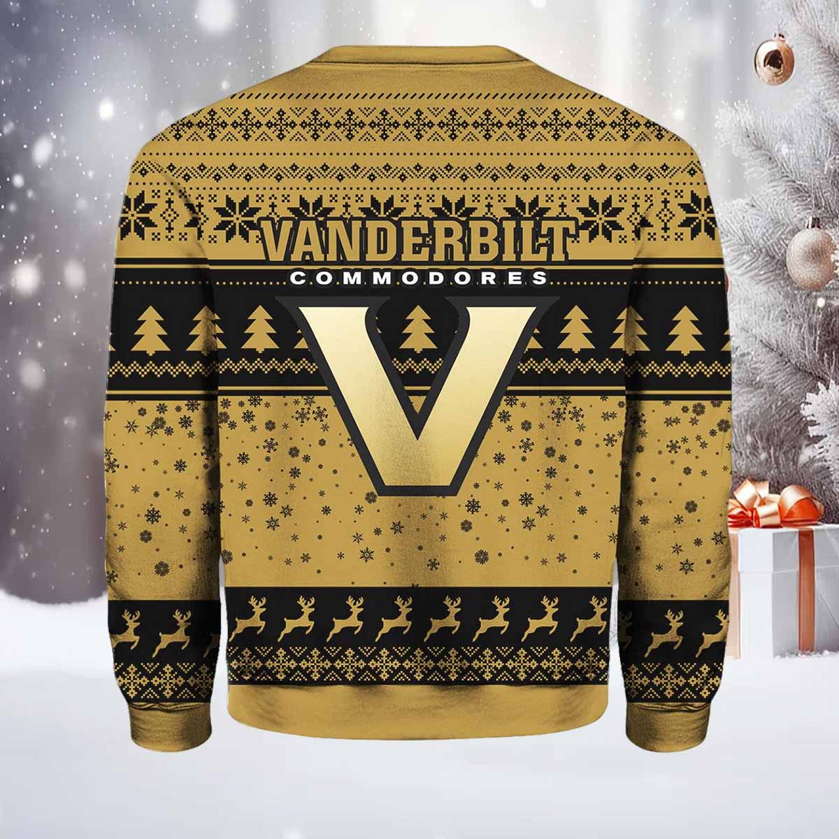 Vanderbilt Grnch Christmas Ugly Sweater Vanderbilt Grnch Christmas Ugly Sweater