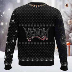 Venom Last Dance Ugly Christmas Sweater 1 Venom Last Dance Ugly Christmas Sweater