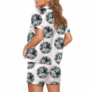 Virgin Mary Christmas Pajama Set