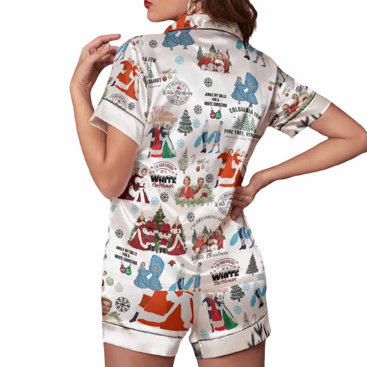 White Christmas Movie Pajama Set White Christmas Movie Pajama Set