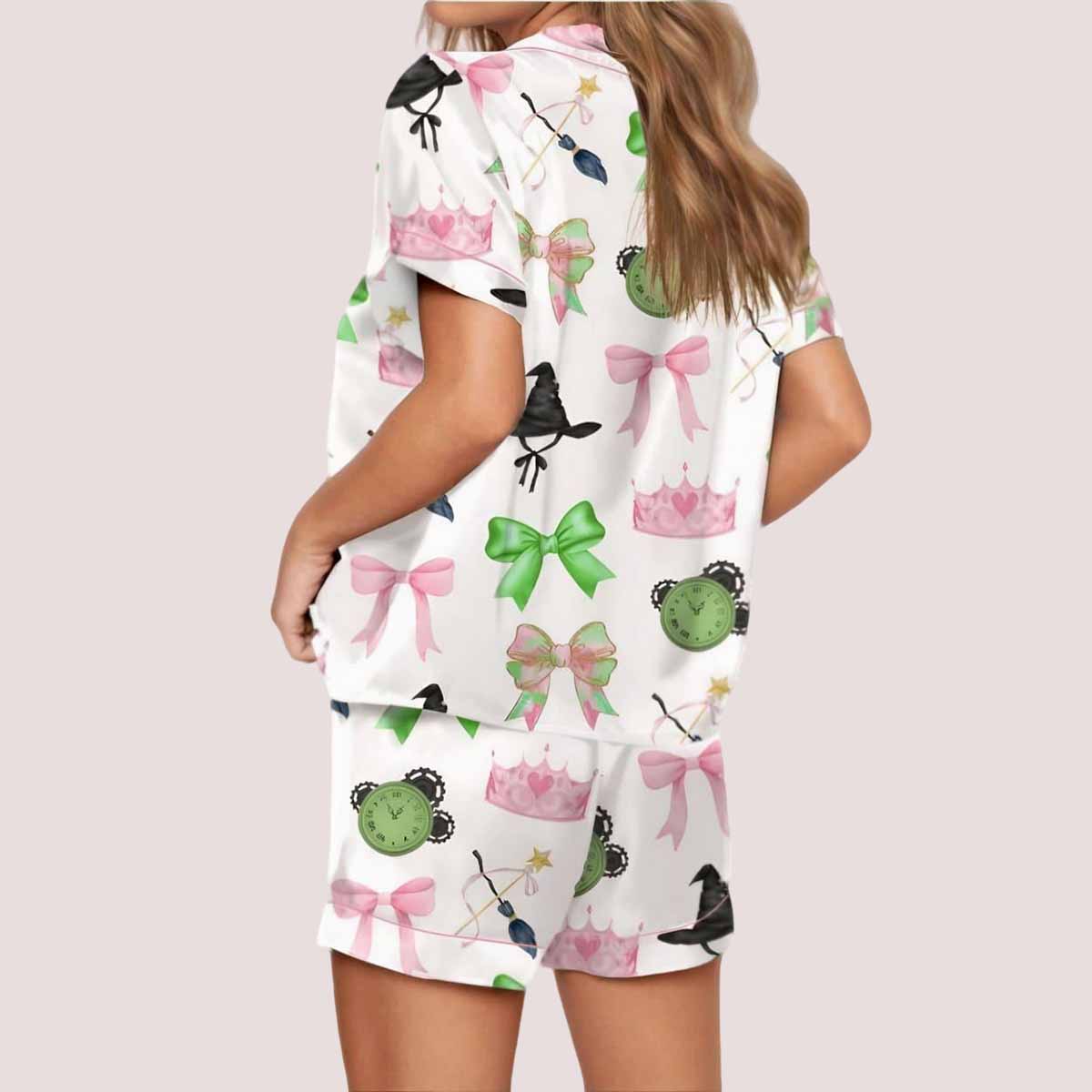 Wicked Oz Satin Pajama Set Wicked Oz Satin Pajama Set
