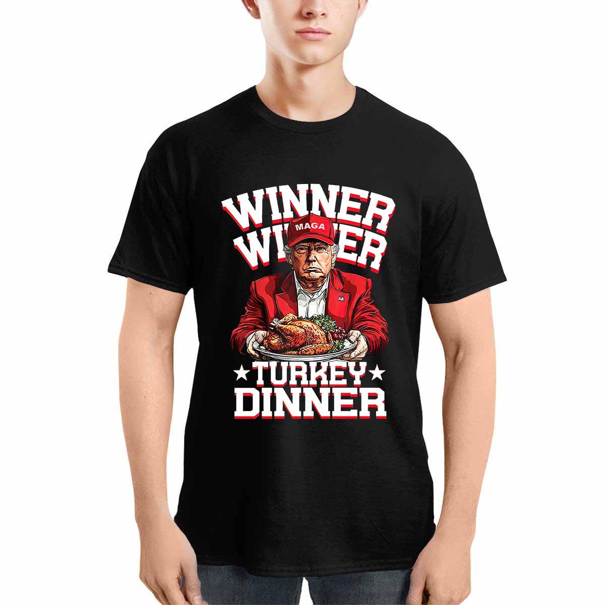 Winner Winner Turkey Dinner Trump Shirt Winner Winner Turkey Dinner Trump Shirt