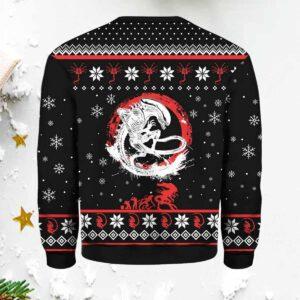 Xenomorph Alien Ugly Christmas Sweater