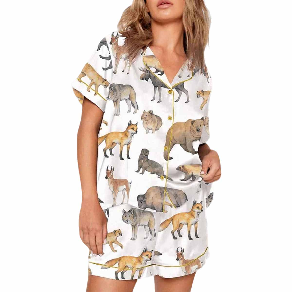 Yellowstone Animals Pajama Set Yellowstone Animals Pajama Set