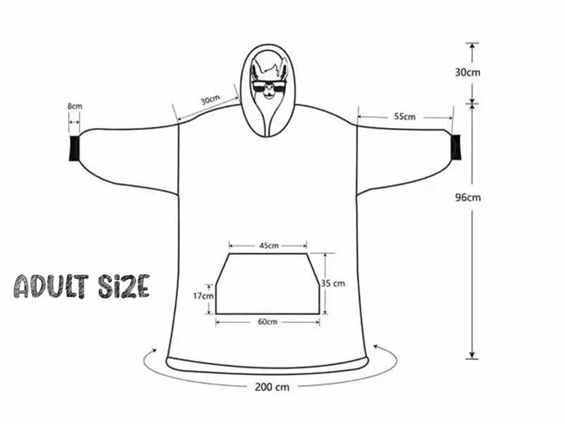 hoodie blanket