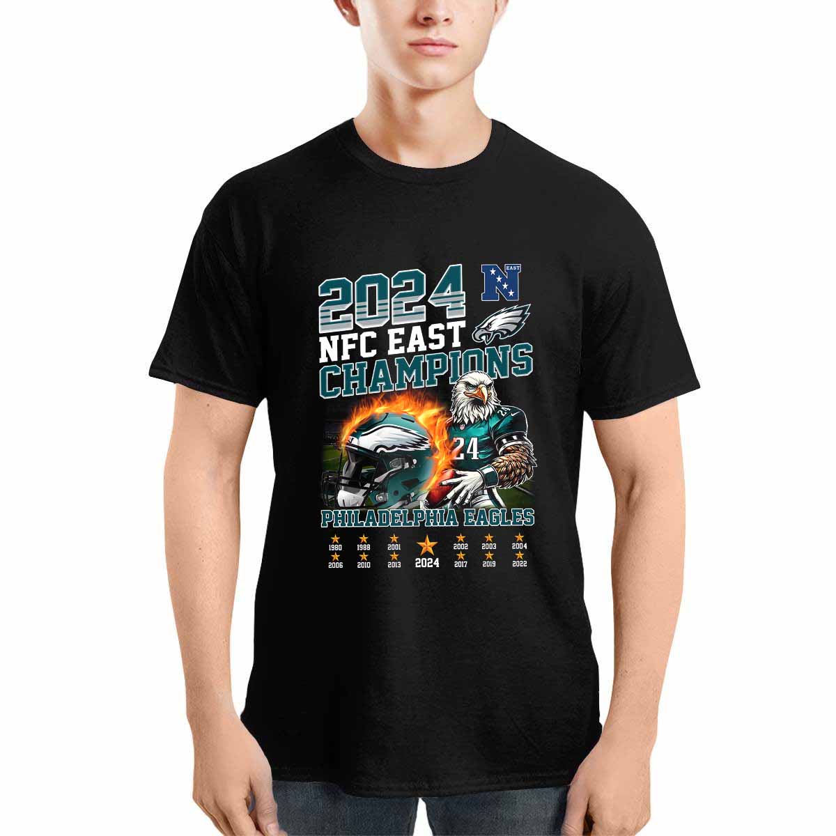 2024 East Champions Eagles Shirt 2024 East Champions Eagles Shirt