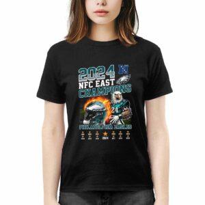 2024 East Champions Eagles Shirt 1 2024 East Champions Eagles Shirt