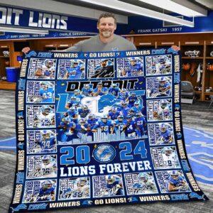 2024 Lions Forever Blanket 2024 Lions Forever Blanket
