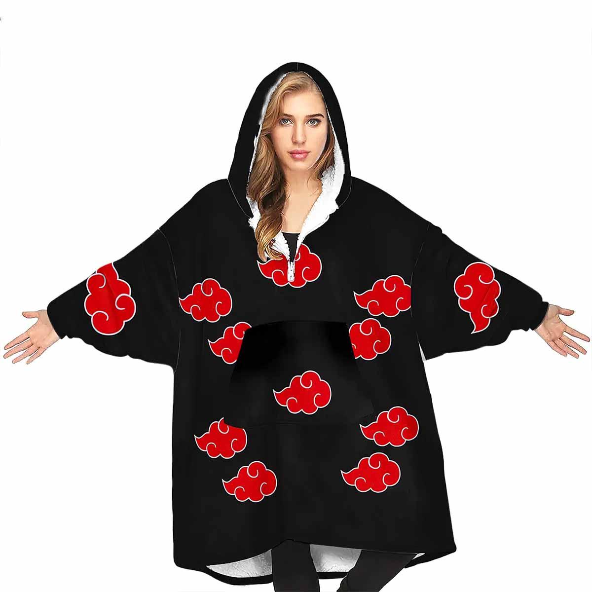 Akatsuki Snug Oversized Blanket Hoodie Akatsuki Snug Oversized Blanket Hoodie