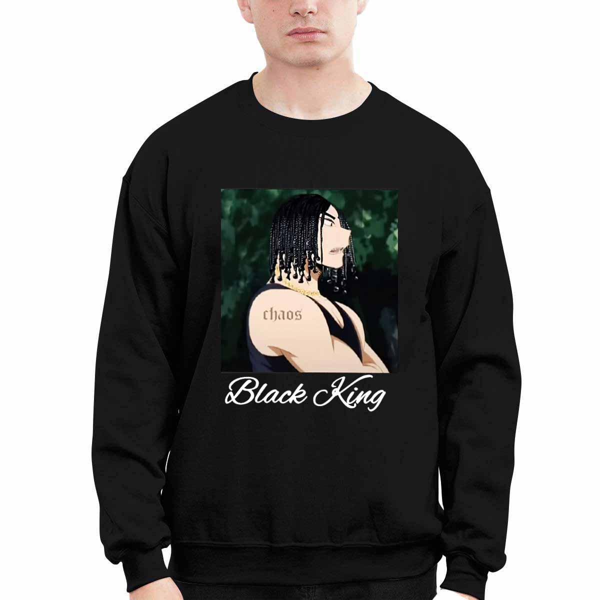 Bakugo Katsuki Black King Chaos Shirt Bakugo Katsuki Black King Chaos Shirt