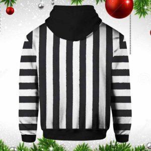 Beetlejuice Sandworm Halloween Horror Movie Striped Hoodie