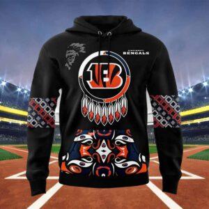 Bengals 2024 Native American Heritage Month Hoodie