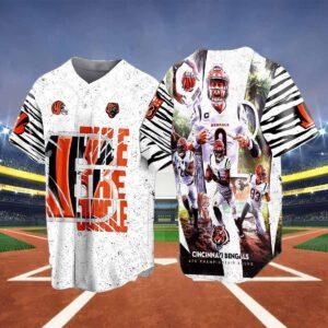 Bengals Rule The Jungle East Championship Baseball Jersey Bengals Rule The Jungle East Championship Baseball Jersey
