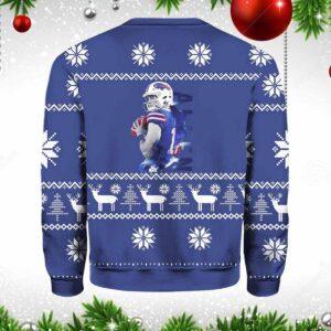 Bills Josh Allen Christmas Ugly Sweater