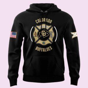 Buffaloes 2024 Firefighter Appreciation Night Hoodie Buffaloes 2024 Firefighter Appreciation Night Hoodie