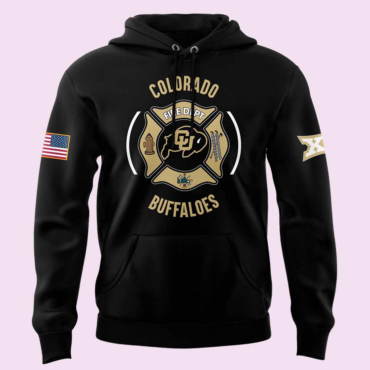 Buffaloes 2024 Firefighter Appreciation Night Hoodie Buffaloes 2024 Firefighter Appreciation Night Hoodie