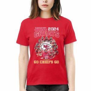 Chiefs 2024 Greats Go Chiefs Go Champions Shirt 2 Chiefs 2024 Greats Go Chiefs Go Champions Shirt