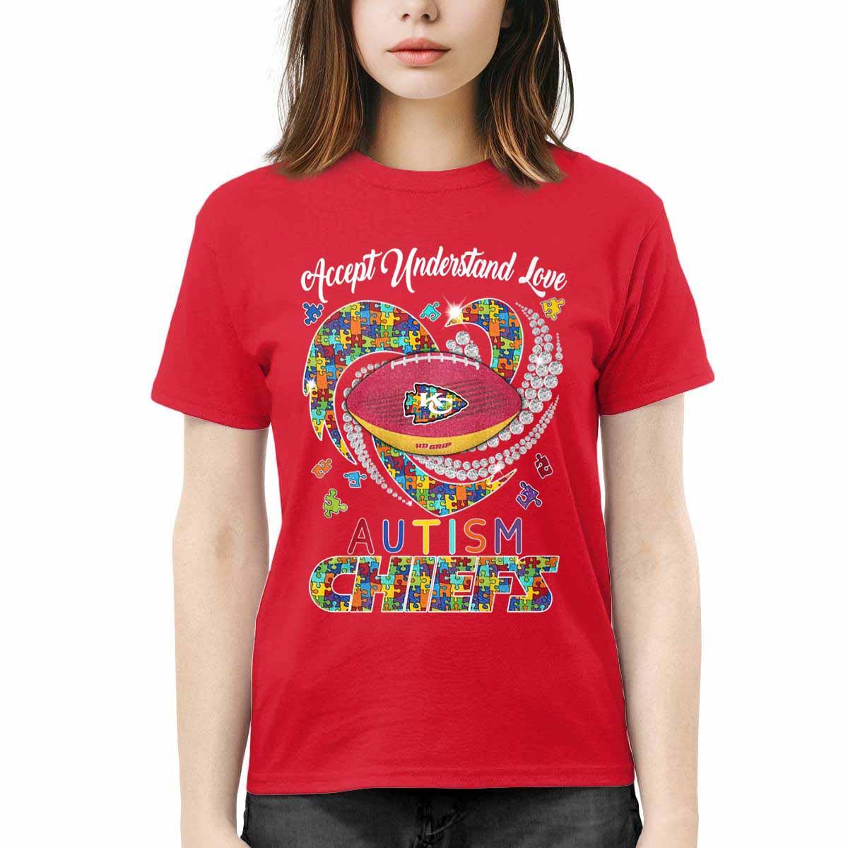Chiefs Accept Understand Love Autism Shirt Chiefs Accept Understand Love Autism Shirt