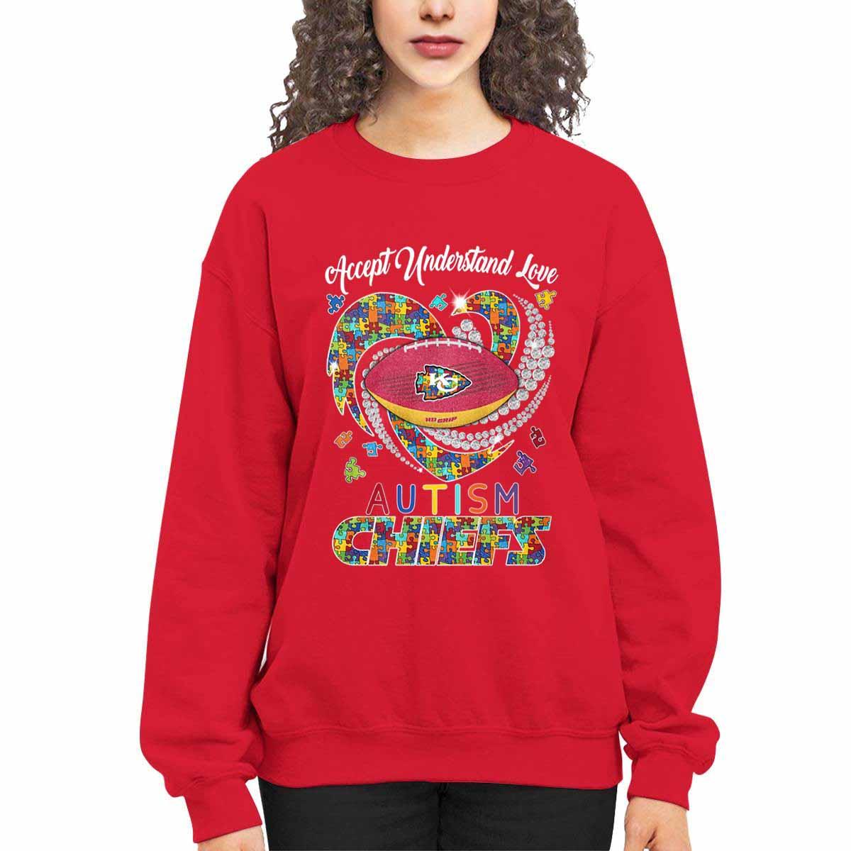 Chiefs Accept Understand Love Autism Shirt Chiefs Accept Understand Love Autism Shirt