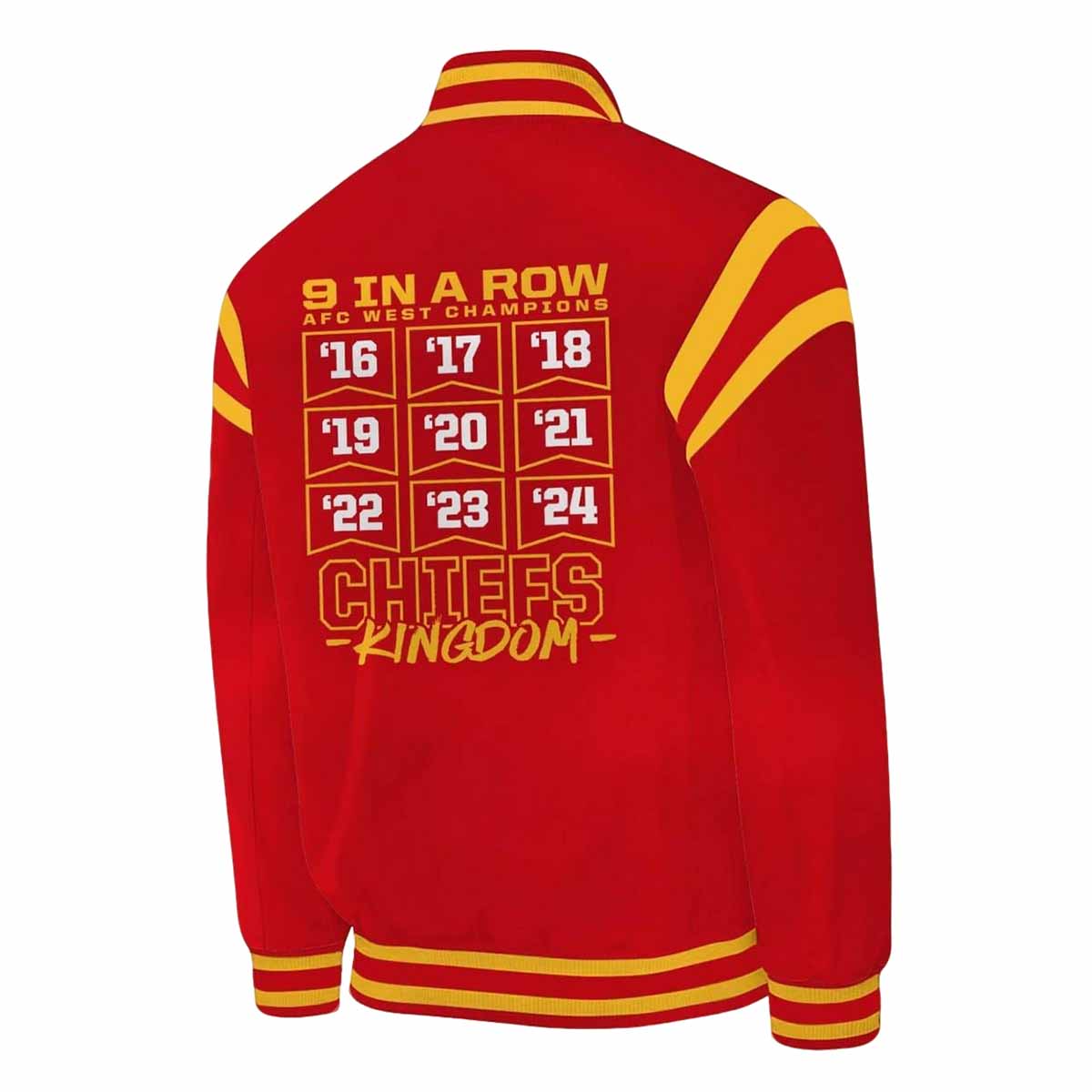 Chiefs Ready To Roll AFC West Champions 2024 Baseball Jacket Chiefs Ready To Roll AFC West Champions 2024 Baseball Jacket